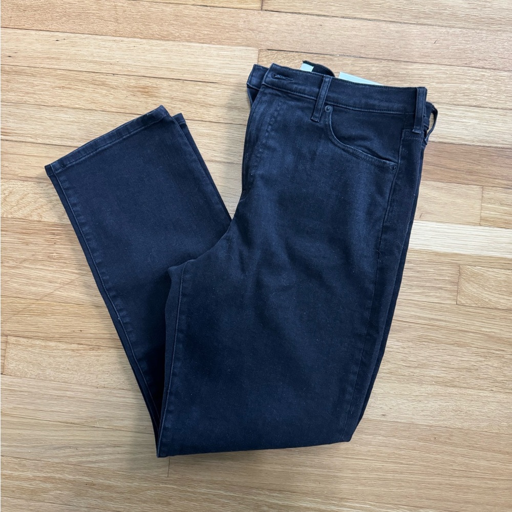 High key stovepipe jeans